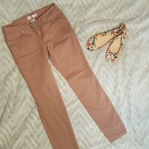 Mauve Skinny Jeans